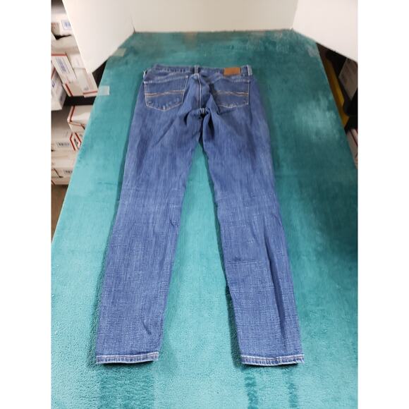 Lucky Brand Jeans Size 2 Womens Blue Stretch Pant Denim Mid Rise Charlie Skinny - Picture 9 of 12